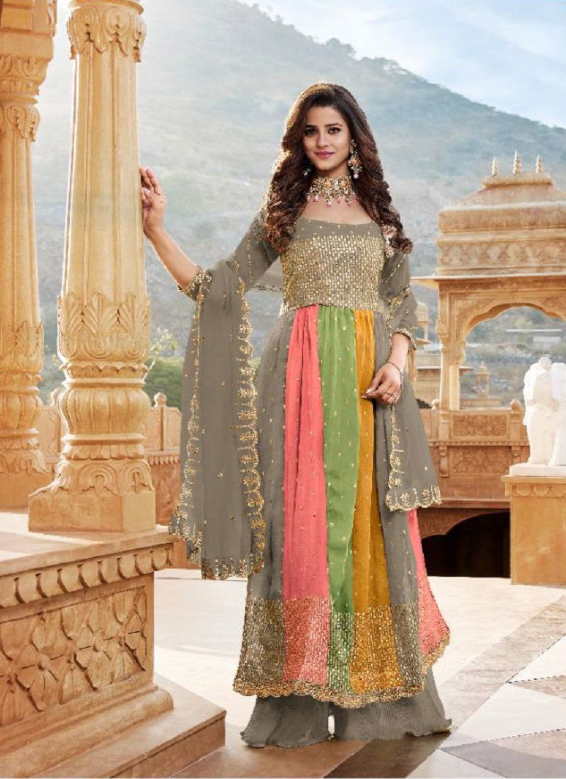 Your Choice Gajal Heavy Wedding Wear Wholesale Georgette Anarkali Suits 